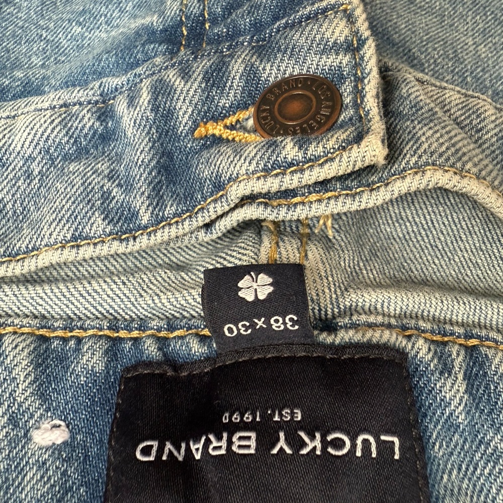Lucky Brand Light Blue Straight Jeans - Picture 2 of 2